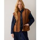 Summum Bodywarmer Bonded teddy Camel