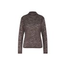 Studio Anneloes Reagan lace top Espresso