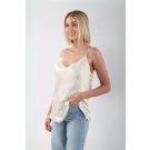 Nukus Aniek Top Silky Off White 