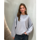 Alexandre Laurent Paris  Oversized sweater viscose Grijs