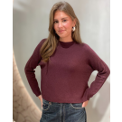 Alexandre Laurent Paris  sweater viscose Aubergine