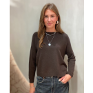 Alexandre Laurent Paris  sweater viscose Espresso