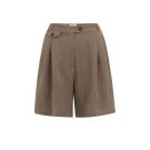 YAYA Woven longer length bermuda Bruin