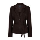 Red Button Blazer & belt punta Espresso