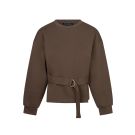 Red Button Shakira top & belt scuba Taupe
