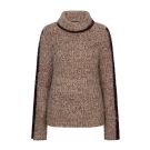 Red Button Cocoon sweater Bordeaux rood