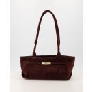 OVERIG Peet Suede Bordeaux rood