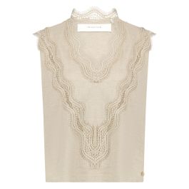 Nukus Maya Top Embroidery Zand | LAVIE Womenswear