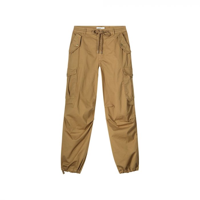 Summum Loose cargo pants brisk cotton stretch twill Bruin LAVIE Womenswear