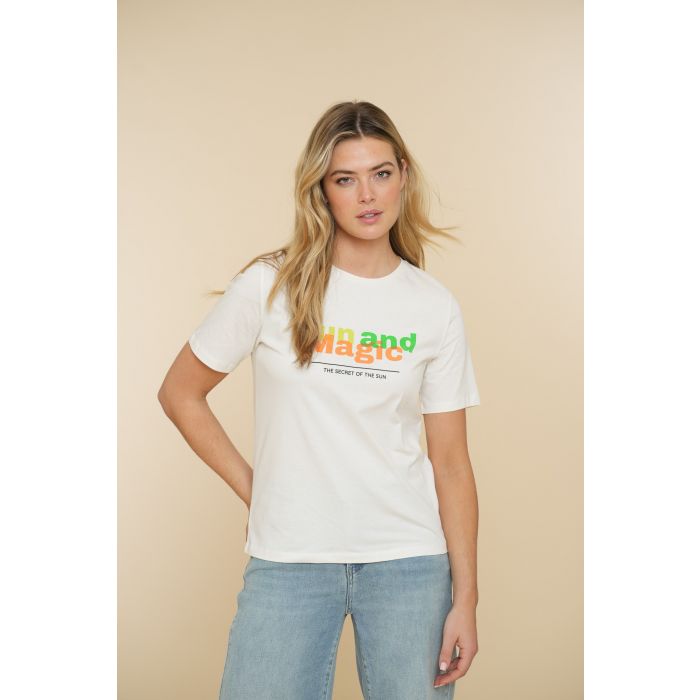 Geisha T shirt Groen LAVIE Womenswear