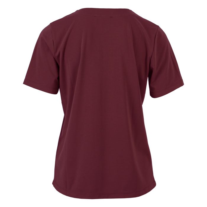 Dames Singlet met v-hals Bordeaux | MS Mode