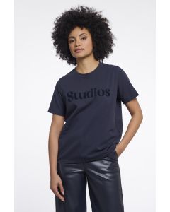Rino Pelle T-shirt with print Blauw foto 1
