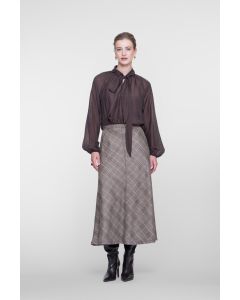 Geisha skirt Bruin foto 1