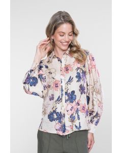 Geisha blouse Zand foto 1