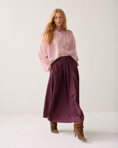 Summum Skirt Taft light Bordeaux rood foto 1