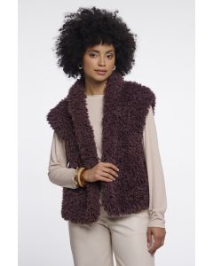 Rino Pelle Waistcoat Bruin foto 1
