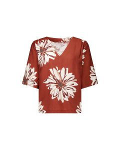Studio Anneloes Maddi jane flower top Brique foto 1
