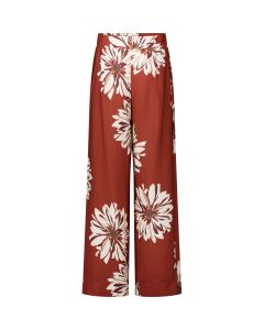 Studio Anneloes Bruce flower trousers Brique foto 1