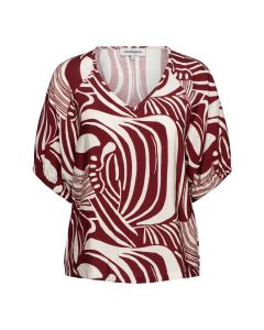 &CO Woman AMELIE WEAVE Rood foto 1
