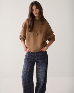 Summum Soft balloon Sweatshirt Bruin foto 1