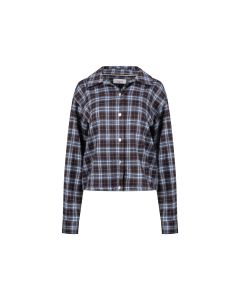 Nukus Newport Blouse Check Bruin foto 1
