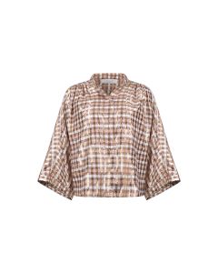Nukus Maya Blouse Check Off White  foto 1