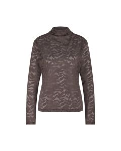 Studio Anneloes Reagan lace top Espresso foto 1
