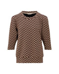 Dreamstar top WAVE JACQ Bruin foto 1