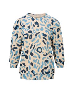 Dreamstar truitje LEOPARD Blauw foto 1