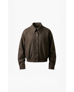 Aimée the label Blouse/Bombe Taupe foto 1