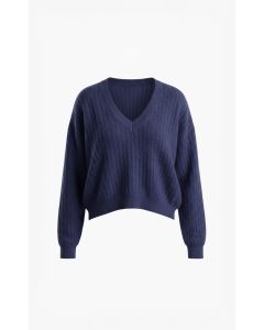 Aimée the label Sweater Blauw foto 1