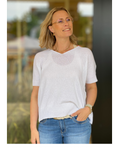 Alexandre Laurent Paris  UC.8241 Cotton sweater Wit foto 1