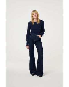 Fabienne Chapot Vic Bootcut Jeans Blauw foto 1