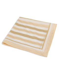 YAYA Bandana sjaal met gestreepte print Geel foto 1
