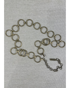 Trezz Ketting ceintuur rondjes 3cm Goud foto 1