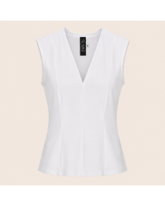 By LAVIE Top V-hals effen Wit foto 1