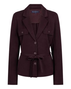 Red Button Blazer & belt punta Bordeaux rood foto 1
