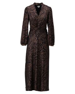 K - Design Maxi jurk met Vhals en print Print foto 1