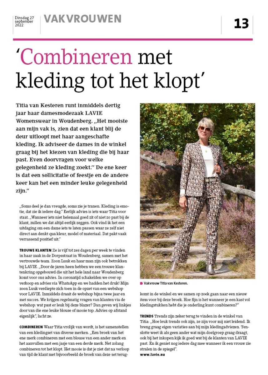 LAVIE artikel BDU