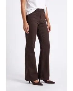 Florez Ana Flared Pocket Bruin